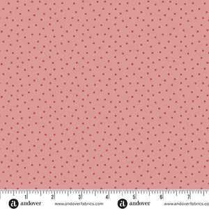 A-1234-E ROSE - TWINKLE by Laundry Basket Quilts for Andover Fabrics