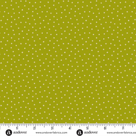 A-1234-LV CITRUS - TWINKLE by Laundry Basket Quilts for Andover Fabrics