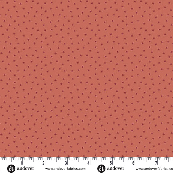 A-1234-O PEACHY - TWINKLE by Laundry Basket Quilts for Andover Fabrics