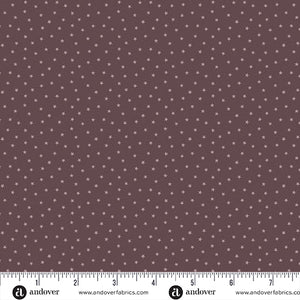 A-1234-PUCE - TWINKLE by Laundry Basket Quilts for Andover Fabrics