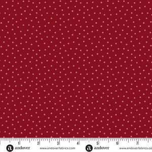 A-1234-R1 SCARLET - TWINKLE by Laundry Basket Quilts for Andover Fabrics