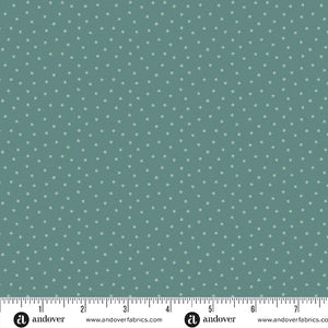 A-1234-T1 INDIAN OCEAN - TWINKLE by Laundry Basket Quilts for Andover Fabrics