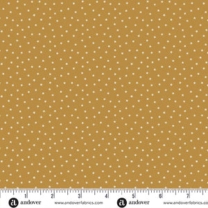 A-1234-Y1 HONEYCOMB - TWINKLE by Laundry Basket Quilts for Andover Fabrics