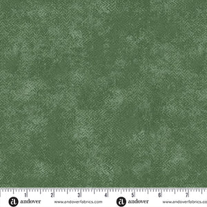 A-1285-G HUNTER - TEA DYE by Laundry Basket Quilts for Andover Fabrics