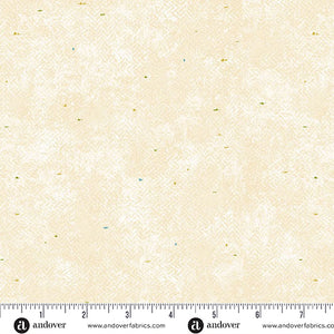 A-1285-L1 ALMOND - TEA DYE by Laundry Basket Quilts for Andover Fabrics