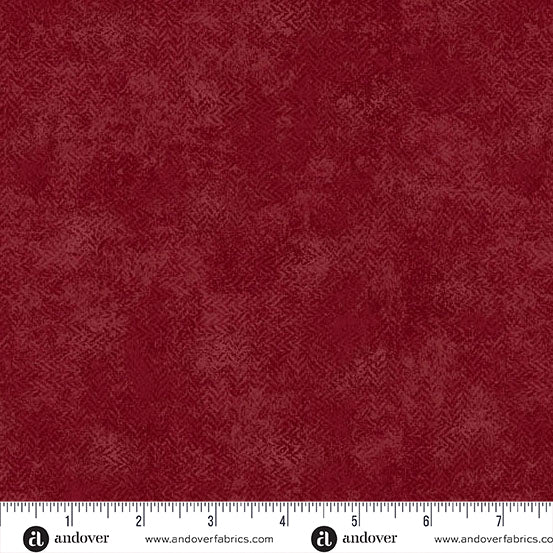 A-1285-R BLACK CHERRY - TEA DYE by Laundry Basket Quilts for Andover Fabrics