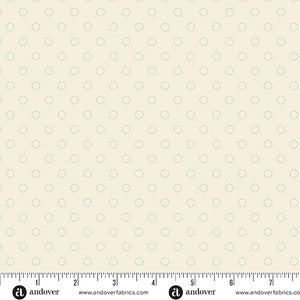 A-1306-LT - BUBBLES - SPOTS AND DOTS- PEBBLES by Laundry Basket Quilts for Andover Fabrics