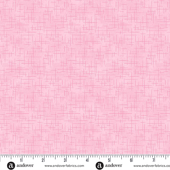 A-1527-LE PINK - RETRO STITCH by Andover Fabrics for Andover Fabrics
