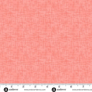 A-1527-R2 ROSE - RETRO STITCH by Andover Fabrics for Andover Fabrics