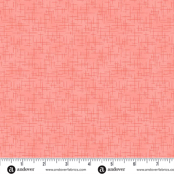 A-1527-R2 ROSE - RETRO STITCH by Andover Fabrics for Andover Fabrics