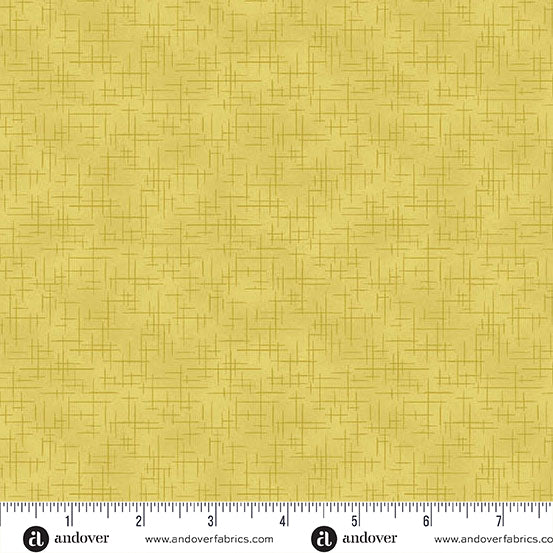 A-1527-V LEMON - RETRO STITCH by Andover Fabrics for Andover Fabrics