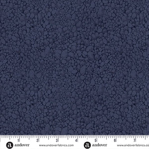 A-1633-B1 NIGHT SKY - PEBBLES - HEIMA by Gudrun Eria of GE Designs for Andover Fabrics