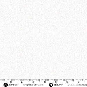A-1633-L SNOW - PEBBLES - HEIMA by Gudrun Eria of GE Designs for Andover Fabrics