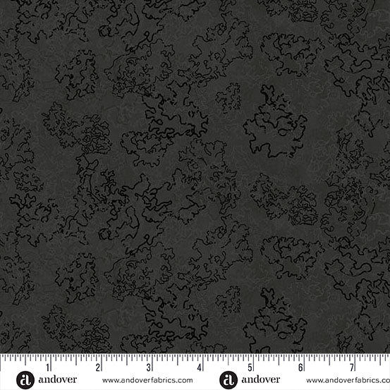 A-1634-K OBSIDIAN - AURORA - HEIMA by Gudrun Eria of GE Designs for Andover Fabrics