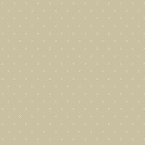 A-807-N2 SAND - All My Xs by Andover Fabrics