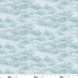 8434 17 ICE - CLOUDS - HAZY SHADES OF WINTER by Funny Girl for Studio e Fabrics