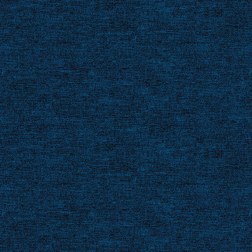 9636-11 COTTON SHOT NAVY - by Amanda Murphy for Benartex Designer Fabrics