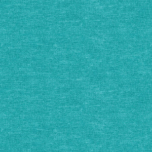 9636-24 COTTON SHOT AQUA - by Amanda Murphy for Benartex Designer Fabrics