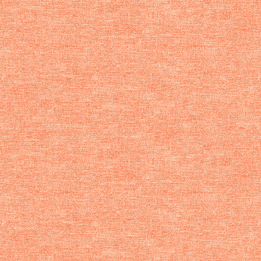 9636-38 COTTON SHOT TANGERINE - by Amanda Murphy for Benartex Designer Fabrics