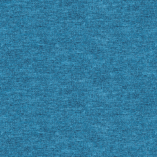 9636-50 COTTON SHOT BLUE - by Amanda Murphy for Benartex Designer Fabrics