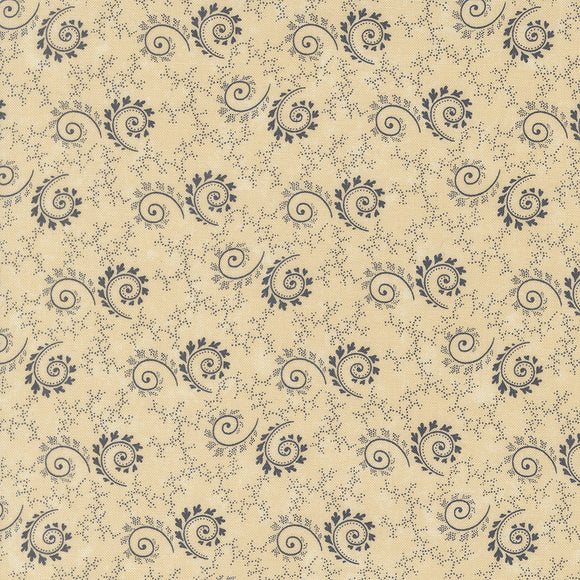 9801 11 TAN - BLUEBIRDS NEST by Kansas Troubles for Moda Fabrics