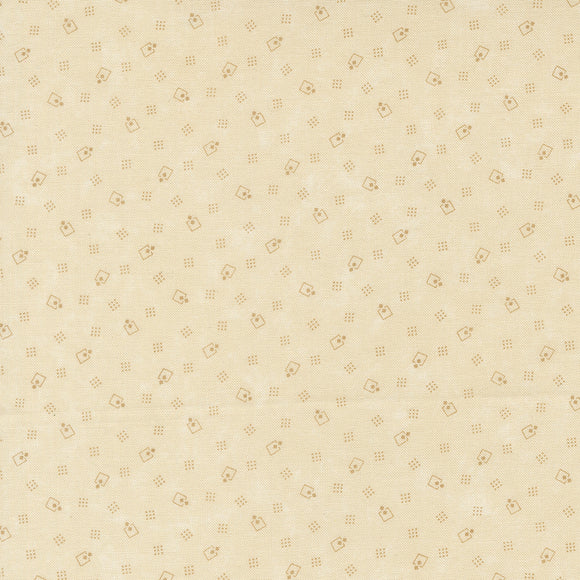 9804 21 CREAM - BLUEBIRDS NEST by Kansas Troubles for Moda Fabrics