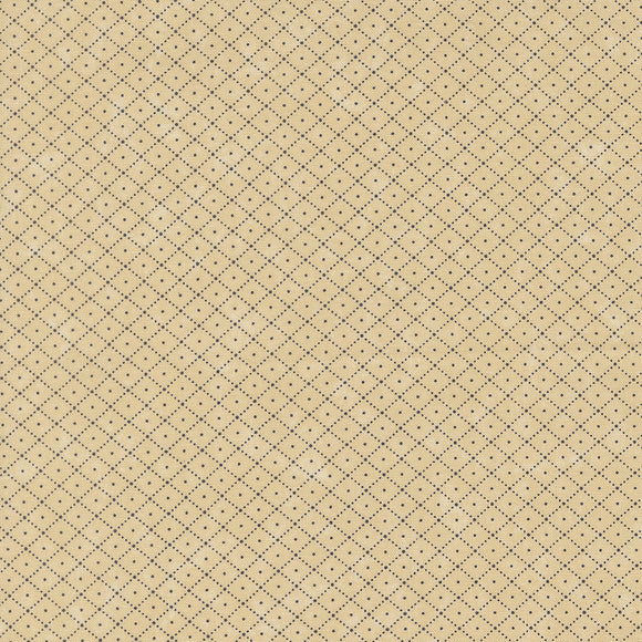 9808 11 TAN - BLUEBIRDS NEST by Kansas Troubles for Moda Fabrics