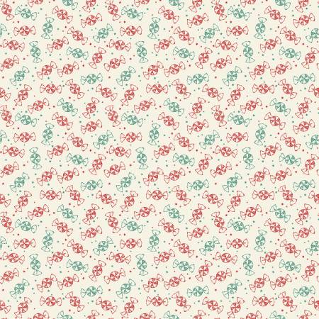 C14846R-CREAM - MERRY LITTLE CHRISTMAS by My Minds Eye for Riley Blake Designs