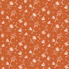 C16921R SPICE FLORAL || MORNING LATTE by Sandy Gervais for Riley Blake Designs