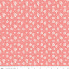 C17282-CORAL - LEAVES CORAL - RENEW by Sandy Gervais for Riley Blake Designs
