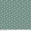 C17287-AQUA - DITSY AQUA - RENEW by Sandy Gervais for Riley Blake Designs
