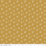 C17287-GOLD - DITSY GOLD - RENEW by Sandy Gervais for Riley Blake Designs