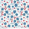C17580 WHITE - MAIN WHITE || FIREWORK FIELD by Gracey Larson for Riley Blake Designs