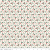 C17814 CREAM - HOLLY BERRIES || EVERGREEN WISHES by Traci Reed for Riley Blake Designs