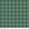 C17815 GREEN - PLAID || EVERGREEN WISHES by Traci Reed for Riley Blake Designs