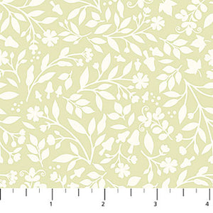 DP27174-11 GREEN MULTI - TONE ON TONE - WOODLAND BABES by Kathryn Christensen for Northcott Fabrics