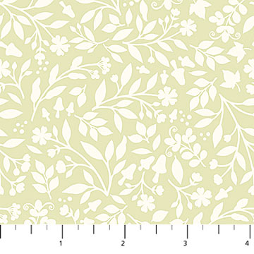DP27174-11 GREEN MULTI - TONE ON TONE - WOODLAND BABES by Kathryn Christensen for Northcott Fabrics