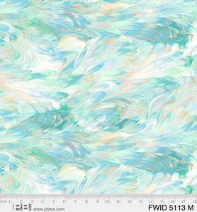 5113 M - FLUIDITY 108" WIDE PAINTED MARBLE for P&B Textiles