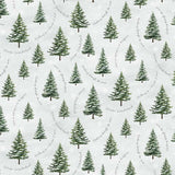 KATIE-CD3693 TREE - TREES WITH WINTER SCRIPTS - WINTER WONDERLAND by Katie Hennagir for Timeless Treasures Fabrics