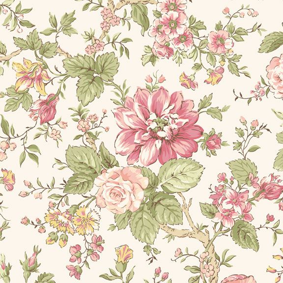 R021394D-MULTI - ROMANTIC FLORAL - SHADES OF ROMANCE BY Monika Zhu for Marcus Fabrics