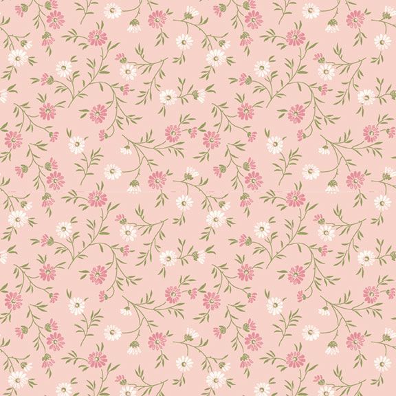 R021396D-BLUSH - DAISY - SHADES OF ROMANCE BY Monika Zhu for Marcus Fabrics