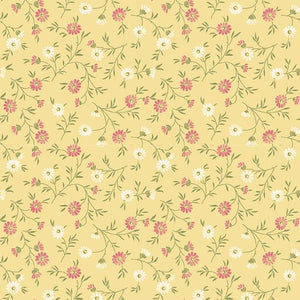 R021396D-YELLOW - DAISY - SHADES OF ROMANCE BY Monika Zhu for Marcus Fabrics