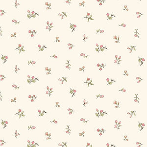 R021397D-CREAM - BUDS - SHADES OF ROMANCE BY Monika Zhu for Marcus Fabrics