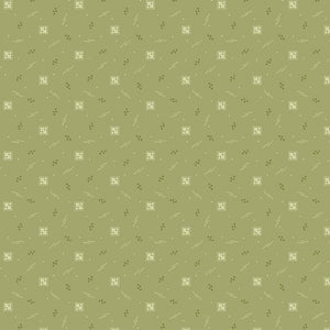 R021402D-GREEN - GEO - SHADES OF ROMANCE BY Monika Zhu for Marcus Fabrics