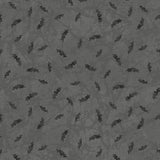 R191906D-GRAY - BATS || Halloween Haunts by Cindy Staub for Marcus Fabrics {THE PANEL IS ON OUR PANEL PAGE}