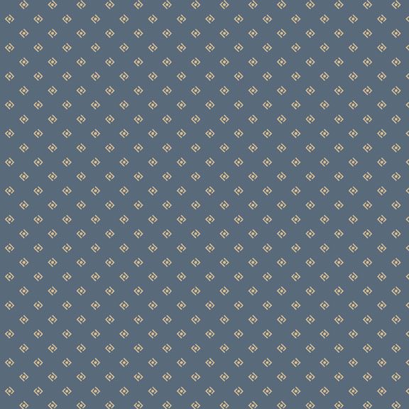 R220700 BLUE - WEATHER DOTS - SEASIDE by Paula Barnes for Marcus Fabrics