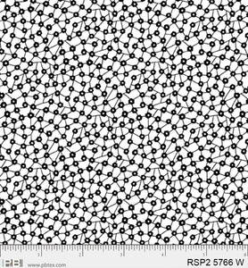 RSP2 5766W - GEO WEB - SALT & PEPPER by P&B TEXTILES