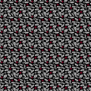 Y4264-3 BLACK - MERLOT by Teresa Magnuson for Clothworks Fabrics