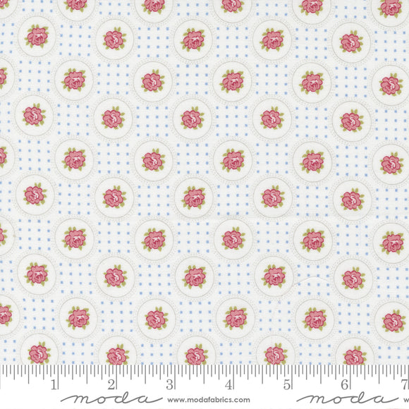 18751 11 LINEN WHITE - SWEET LIBERTY - Brenda Riddle Designs - Acorn Quilt & Gift Company for Moda Fabrics