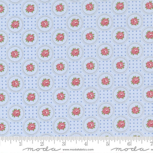 18751 12 SKY - SWEET LIBERTY - Brenda Riddle Designs - Acorn Quilt & Gift Company for Moda Fabrics